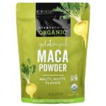 Органический желатинизированный порошок маки, 454 г (1 фунт) — Viva Naturals