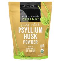 Organic®, шелуха семян подорожника, 680 г (24 унции) — Viva Naturals