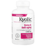 Aged Garlic Extract™, антивозрастное и очищающее средство, формула 105, 200 капсул — Kyolic
