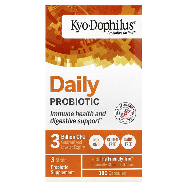 wak60042_v_59.jpg Kyo-Dophilus®, пробиотик для ежедневного приема, 180 капсул — Kyolic