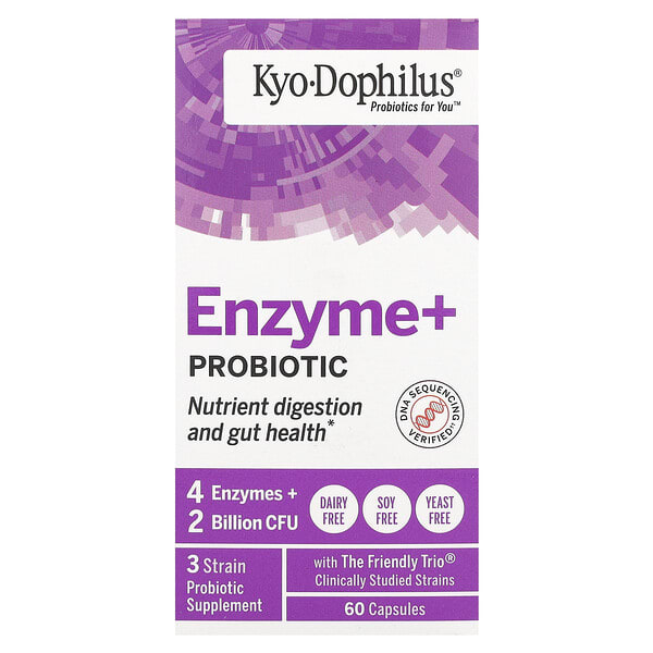 wak60241_v_36.jpg Kyo Dophilus, фермент и пробиотик, 60 капсул — Kyolic