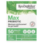 Kyo-Dophilus, пробиотик максимального действия, 50 млрд КОЕ, 30 вегетарианских капсул — Kyolic