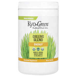 Kyo-Green, порошкообразная смесь для приготовления напитка, смесь зелени, 0,63 фунта (10 унций) — Kyolic