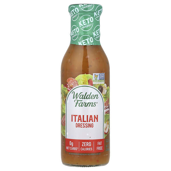 wal33101_v_24.jpg Calorie Free, Italian Dressing, 12 fl oz (355 ml) — Walden Farms