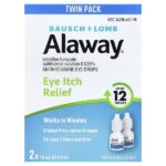 Alaway, Eye Itch Relief, антигистаминные глазные капли, двойная упаковка, 2 флакона по 10 мл (0,34 жидк. унции) — изображение 2