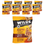 Protein Chips®, с курицей и вафлями, 8 пакетиков по 38 г (1,34 унции) — Wilde Brands