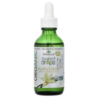 Organic Sweet Drops™, со вкусом ванильного крема, 60 мл (2 жидк. унции) — SweetLeaf Stevia