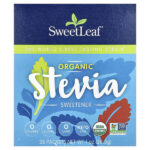 Органический подсластитель на основе стевии, 35 пакетиков, 28,3 г (1 унция) — SweetLeaf Stevia