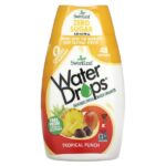 Water Drops, вкусная стевия, усилитель воды, тропический пунш, 48 мл (1,62 жидк. Унции) — SweetLeaf Stevia