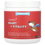Wonder Paws, Superhero® Heart + Vitality Chews, для собак, для всех возрастов, бекон, 90 жевательных таблеток, 225 г (7,93 унции)