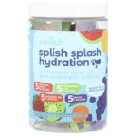 Splish Splash Hydration, разнообразные, 20 пакетиков по 4,9–5,2 г (0,2 унции) — Wellah