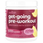 Get-Going Pre-Workout, малиновый лимонад, 333 г (11,9 унции) — Wellah