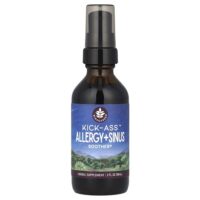 Kick-Ass™ Allergy + пустышка для носовых пазух, 59 мл (2 жидк. унц.) — WishGarden Herbs