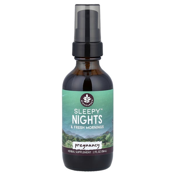 wgh55522_v_24.jpg Sleepy™ Nights & Fresh Morning, для беременных, 59 мл (2 жидк. унц.) — WishGarden Herbs