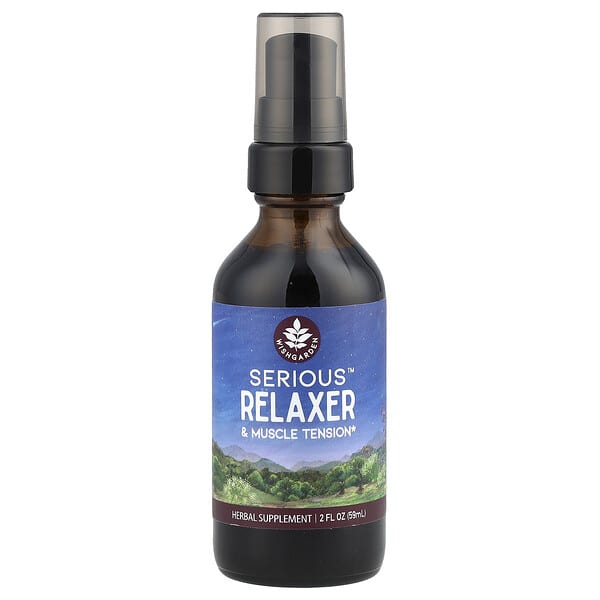 wgh94472_v_24.jpg Serious™ Relaxer & Muscle Tension, 59 мл (2 жидк. Унции) — WishGarden Herbs