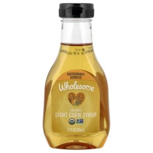 Органический легкий кукурузный сироп, 228 г (7,7 жидк. унц.) — Wholesome Sweeteners