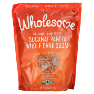 органический тростниковый сахар Sucanat Complexa, 907 г (32 унции) — Wholesome Sweeteners
