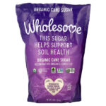 органический тростниковый сахар, 1,81 кг (4 фунта) — Wholesome Sweeteners