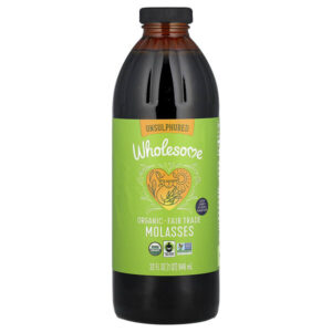 органическая патока,без серы, 944 мл (32 жидк. унции) — Wholesome Sweeteners