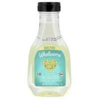 Allulose, Жидкий подсластитель с нулевой калорийностью, 11,5 унций (326 г) — Wholesome Sweeteners