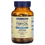 жир дикой аляскинской рыбы, максимальное содержание ЭПК, 60 капсул — Wiley's Finest