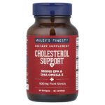 Cholesterol Support, 90 мягких таблеток — Wiley's Finest