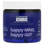 Happy Mind, Happy Gut™, 30 растительных капсул — Swanson WIO