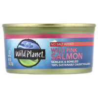 Дикий горбуша, без добавления соли, 170 г (6 унций) — Wild Planet