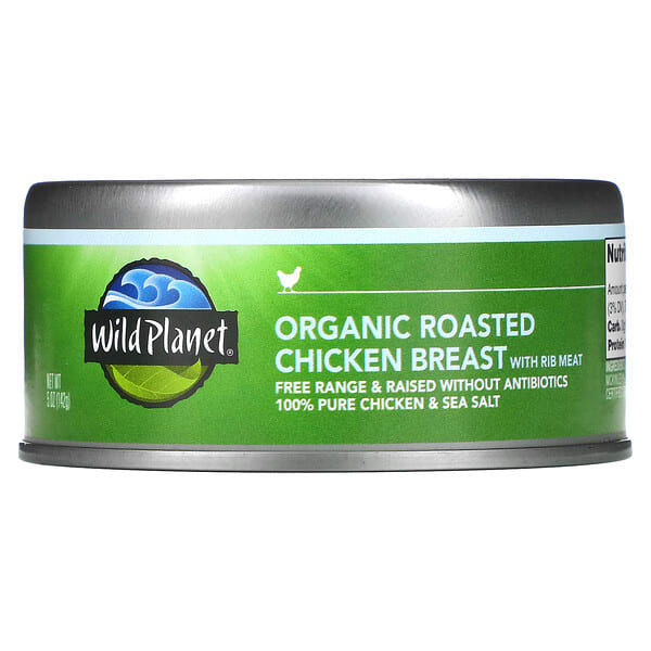 wld00220_v_21.jpg Органическая жареная куриная грудка, 5 унций (142 г) — Wild Planet