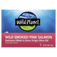 Горбуша дикого копчения, 110 г (3,9 унции) — Wild Planet