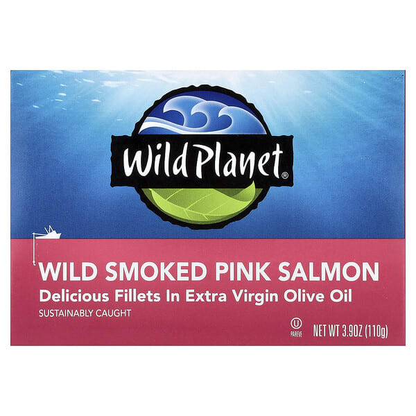 wld00271_v_42.jpg Горбуша дикого копчения, 110 г (3,9 унции) — Wild Planet