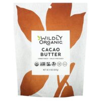 Какао-масло, 227 г (8 унций) — Wildly Organic