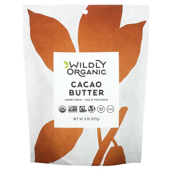 wlo00027_v_2.jpg Какао-масло, 227 г (8 унций) — Wildly Organic