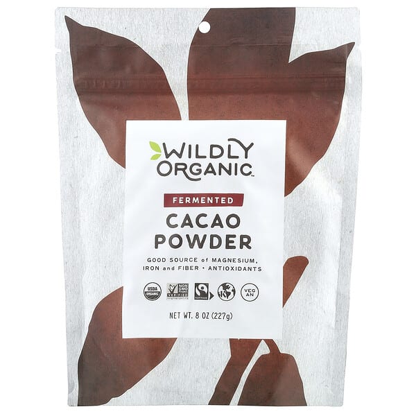 wlo00464_v_14.jpg Ферментированный порошок какао, 227 г (8 унций) — Wildly Organic