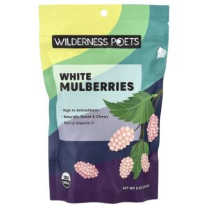 белая шелковица, 226 г (8 унций) — Wilderness Poets