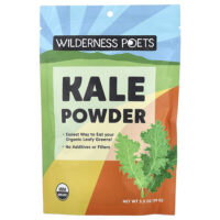 порошок из органической кудрявой капусты, 99 г (3,5 унций) — Wilderness Poets