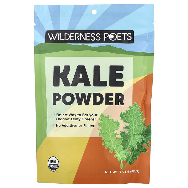 wlp00670_v_14.jpg порошок из органической кудрявой капусты, 99 г (3,5 унций) — Wilderness Poets