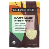 порошок из органического ежовика гребенчатого, 99 г (3,5 унции) — Wilderness Poets