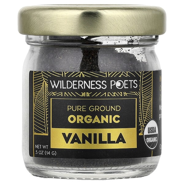 wlp42600_v_14.jpg чистая молотая органическая ваниль, 14 г (0,5 унции) — Wilderness Poets