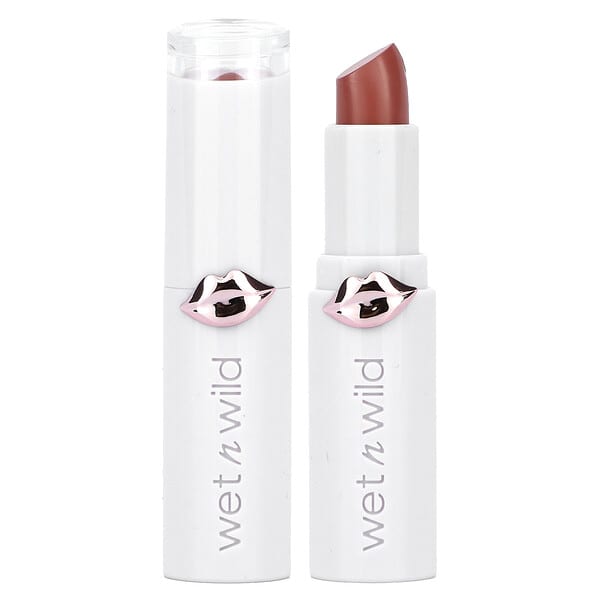wnw11428_v_13.jpg MegaLast, блестящая губная помада, 111428 без одежды, 3,3 г (0,11 унции) — wet n wild