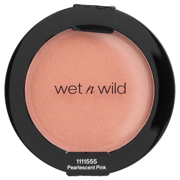 wnw11555_v_18.jpg Color Icon, румяна, 1111555 перламутровый розовый, 4,5 г (0,15 унции) — wet n wild