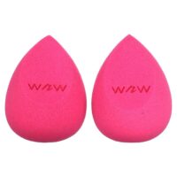 Губка для макияжа, двойное нажатие, розовая, 2 шт. В упаковке — wet n wild