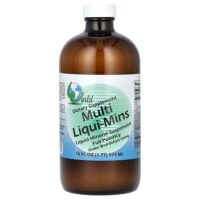 Multi Liqui-Mins, мультивитамины, 474 мл (16 жидк. унций) — World Organic