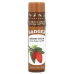 Бальзам для губ с какао, сливочное какао, .25 унции (7 г) — Badger
