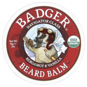 бальзам для бороды, бергамот и ваниль, 56 г (2 унции) — Badger