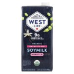 West Life, органическое соевое молоко, неподслащенное, с ванильным вкусом, 946 мл (32 жидк. унции)