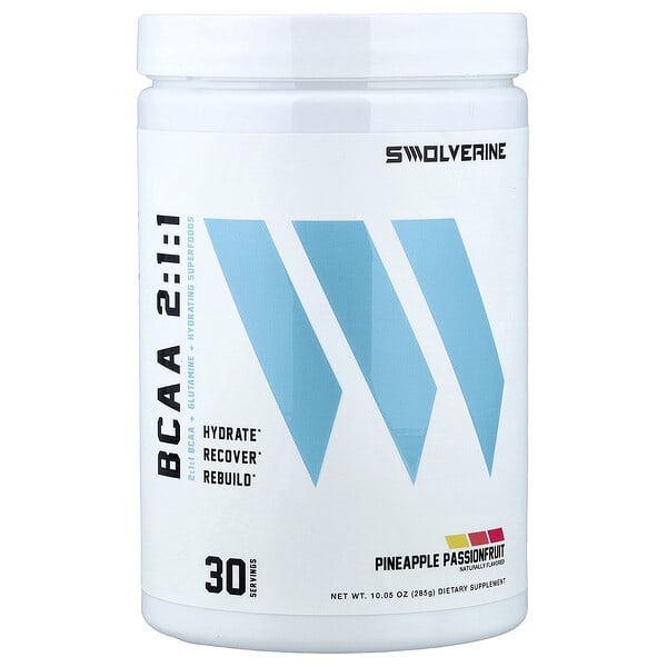 wvl32774_v_24.jpg BCAA 2:1:1, ананас и маракуйя, 285 г (10,05 унции) — Swolverine