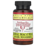 Royal Maca® Plus с DIM™ для женщин, 90 растительных капсул — Whole World Botanicals