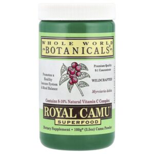 Royal Camu® Superfood, 100 г (3,5 унции) — Whole World Botanicals