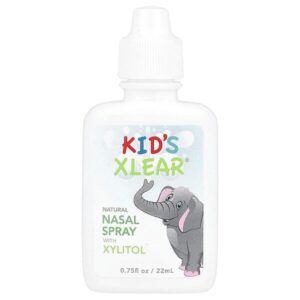 Kid's Xlear®, натуральный солевой назальный спрей, 22 мл (0,75 жидк. унции) — Xlear